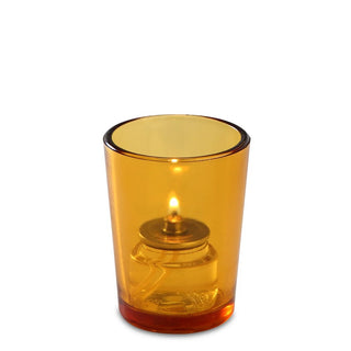 Sterno Votive Glass, 3" High - Amber