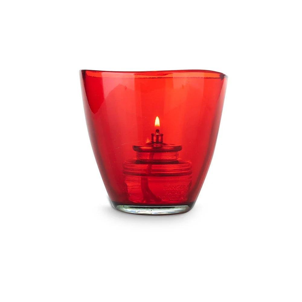 Sterno 80555 Glass Liquid Candle Holder, 3 3/4" Diameter - Default Title