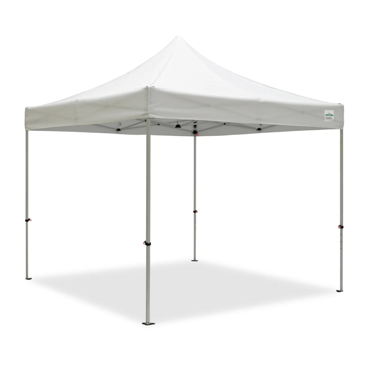 Caravan Canopy Polyester Deluxe Kit, 10' Wide, White - 10'