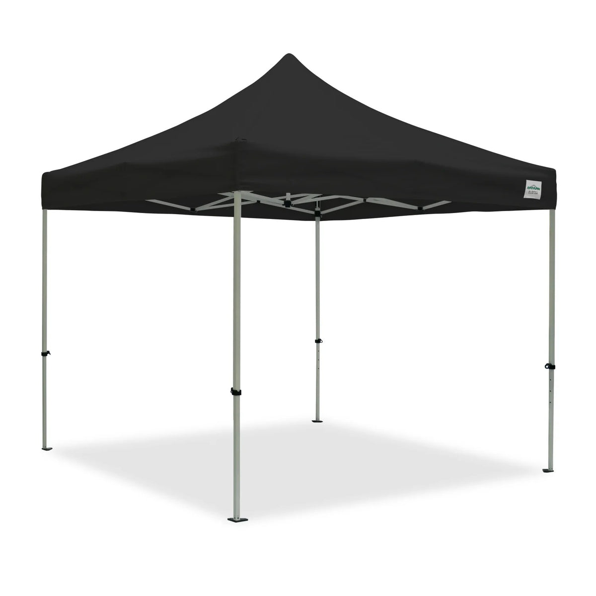 Caravan Canopy 21003205051 Polyester Deluxe Kit, 10' x 10', Black - Default Title