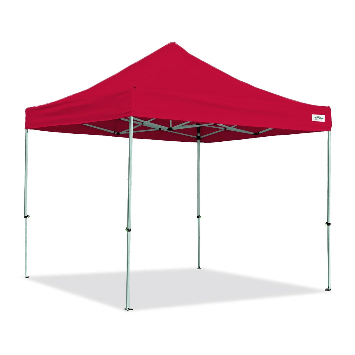 Caravan Canopy Polyester Deluxe Kit, 10' x 10' - Red