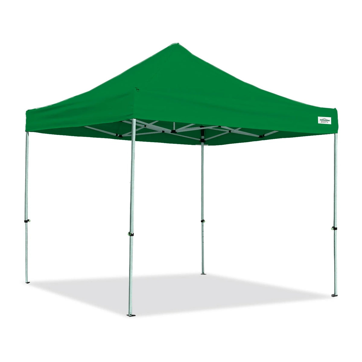 Caravan Canopy Polyester Deluxe Kit, 10' x 10' - Green