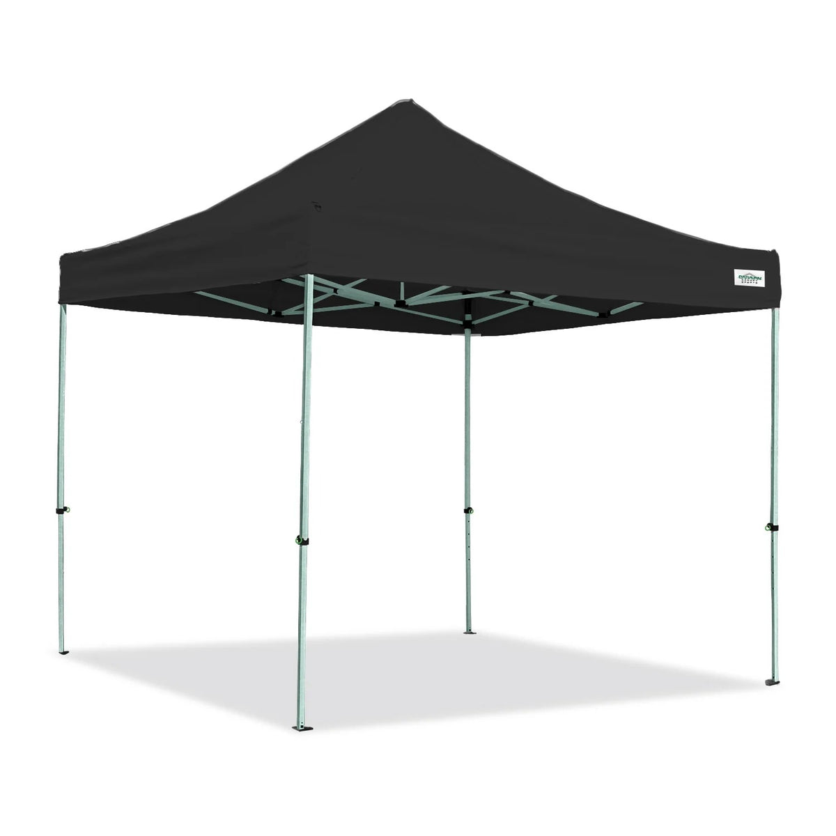 Caravan Canopy Polyester Deluxe Kit, 10' x 10' - Black