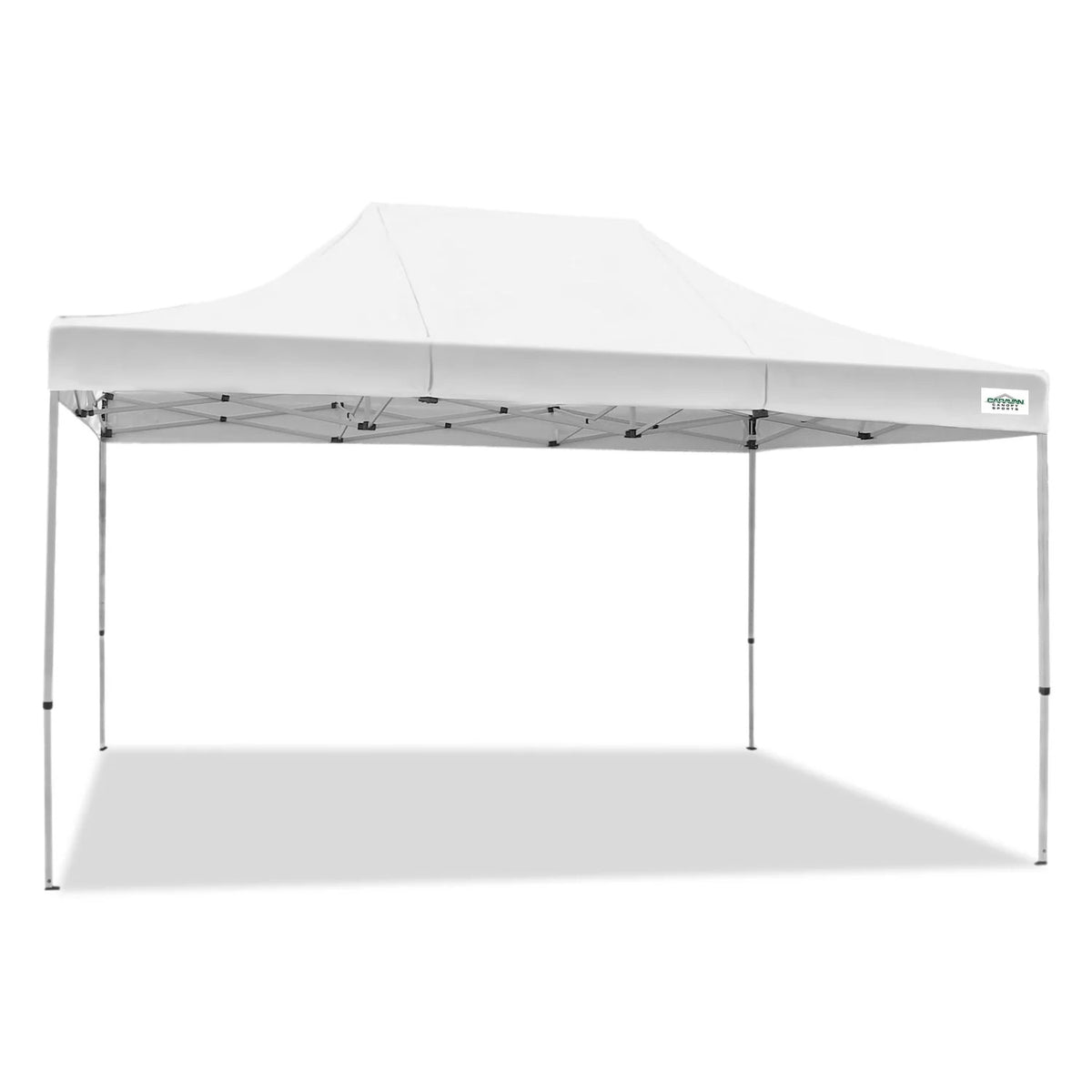 Caravan Canopy Polyester Deluxe Kit, 10' x 20', White - 15'