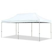 Caravan Canopy Polyester Deluxe Kit, 10' x 20', White - 20'
