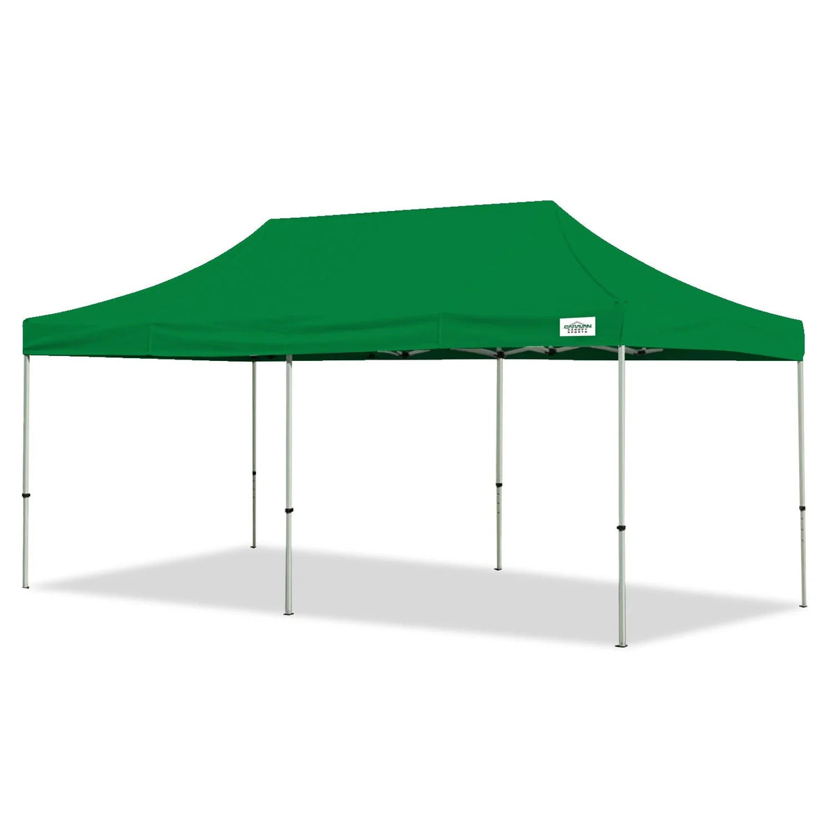 Caravan Canopy Polyester Deluxe Kit, 10' x 20', Green - 20'