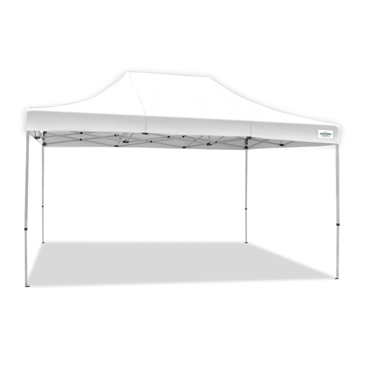 Caravan Canopy Polyester Canopy Kit, 10' Wide, White - 15'