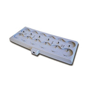 Hollowick HFRV-CT Pin-Based Charging Tray, 5 1/2" x 12", Blue - Default Title