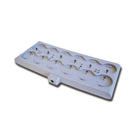 Hollowick HFRV-CT Pin-Based Charging Tray, 5 1/2" x 12", Blue - Default Title