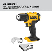 DeWalt DCE530B Heat Gun, 3 1/8" x 8 1/4", 20V - photo 4