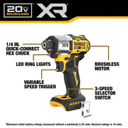 DeWalt DCF845B Impact Driver, 3 7/16" x 8 1/8" - photo 4