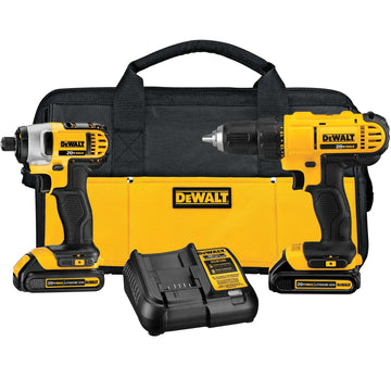 DeWalt DCK240C2 Driver Kit, 3 - 3 3/4" x 5 9/16 - 8 5/8" - Default Title