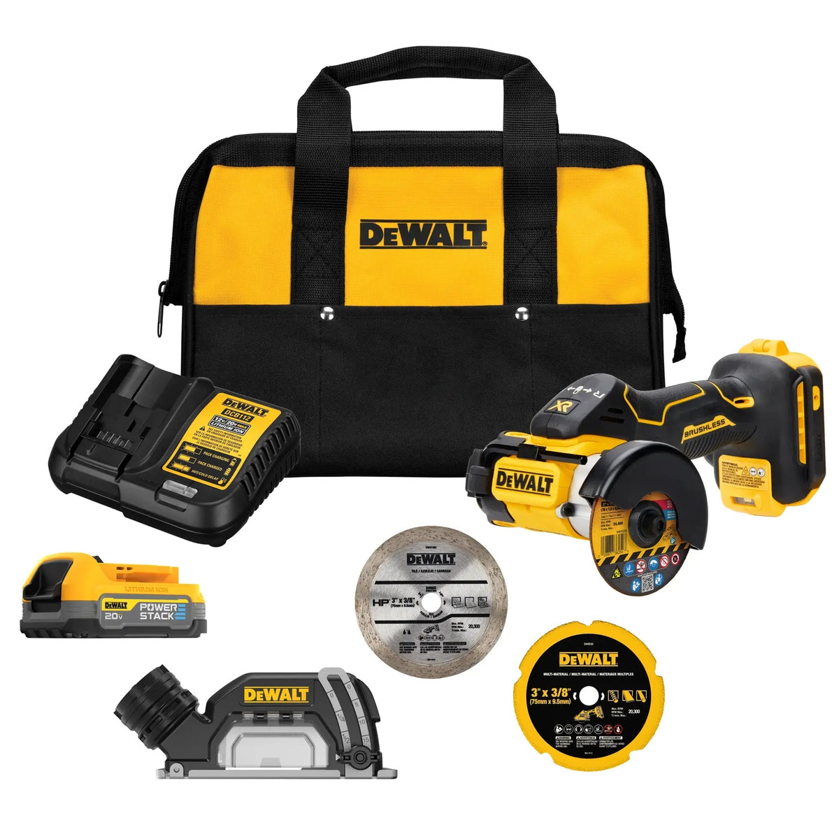 DeWalt DCS438E1 Tool Kit, 11 1/8" x 13 15/16", 20V - Default Title