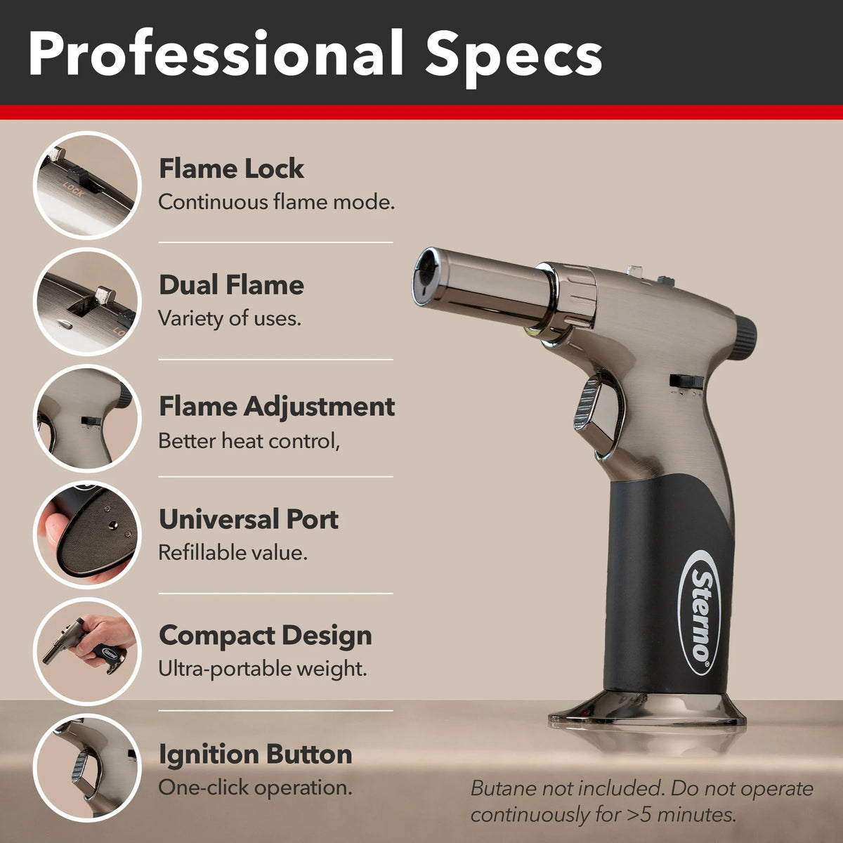Sterno 50247 Torch, 4.4 Grams - photo 2