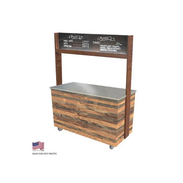 Astra CCR3072 Laminate Cart, 33" x 72", Brown - Default Title