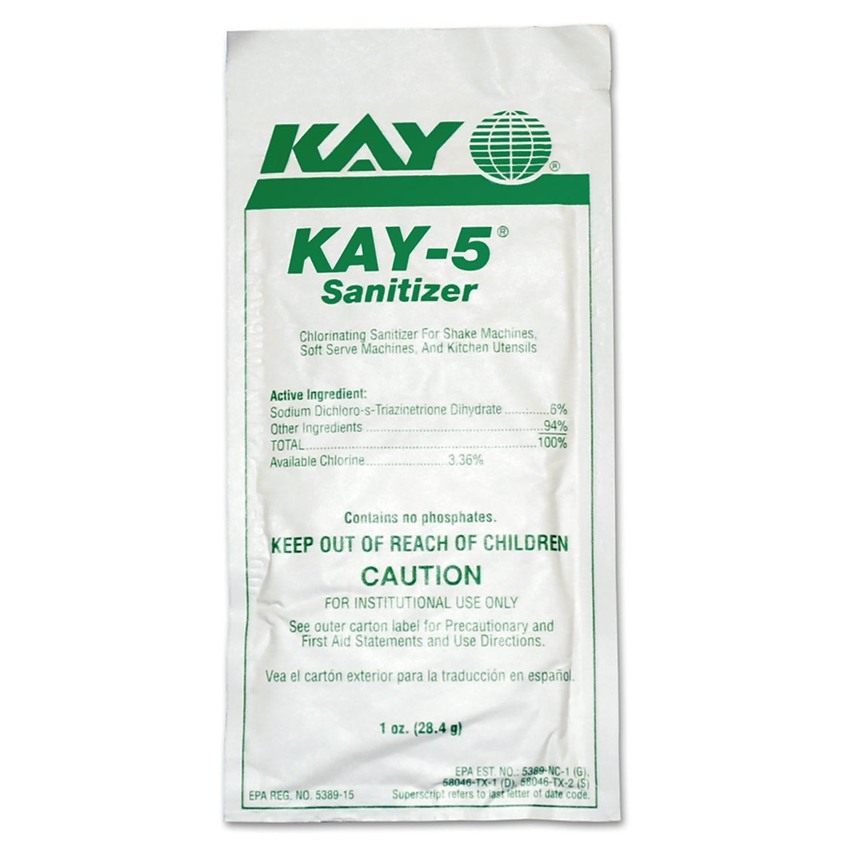 Bunn 24634.0001 Sanitizer Packet, 50/Case - Default Title