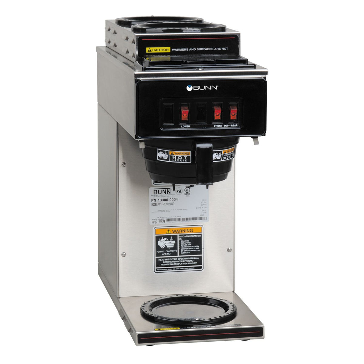 Bunn 13300.0004 Coffee Brewer, 8 1/2" Wide, 120V - Default Title