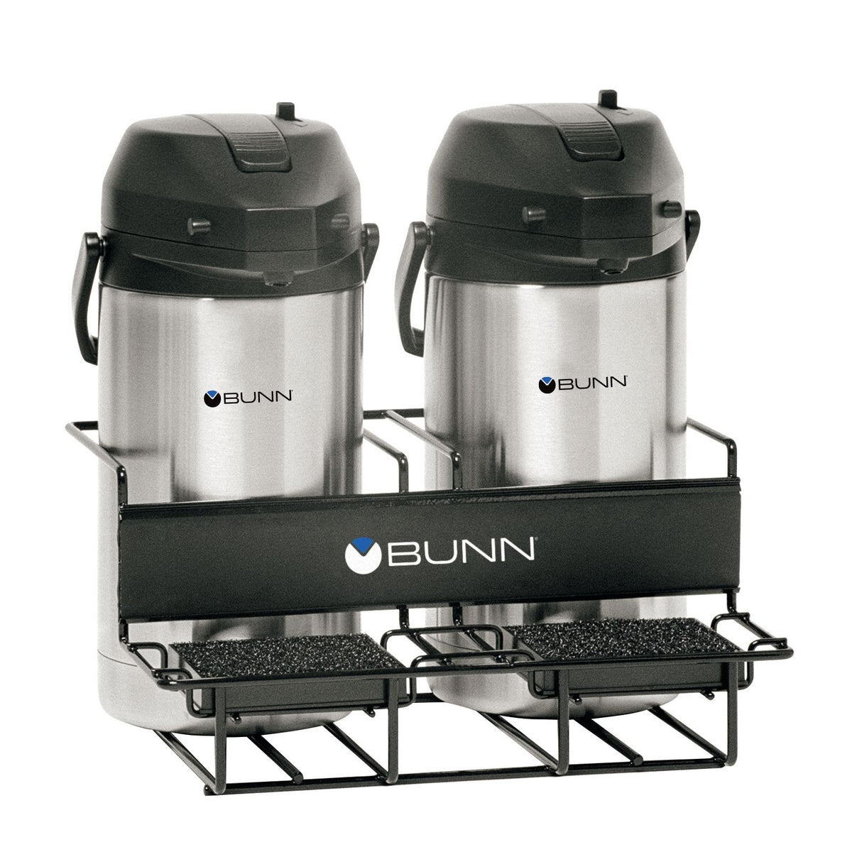 Bunn 35728 Metal Airpot Rack, 11 1/8" Long - 2 Airpots