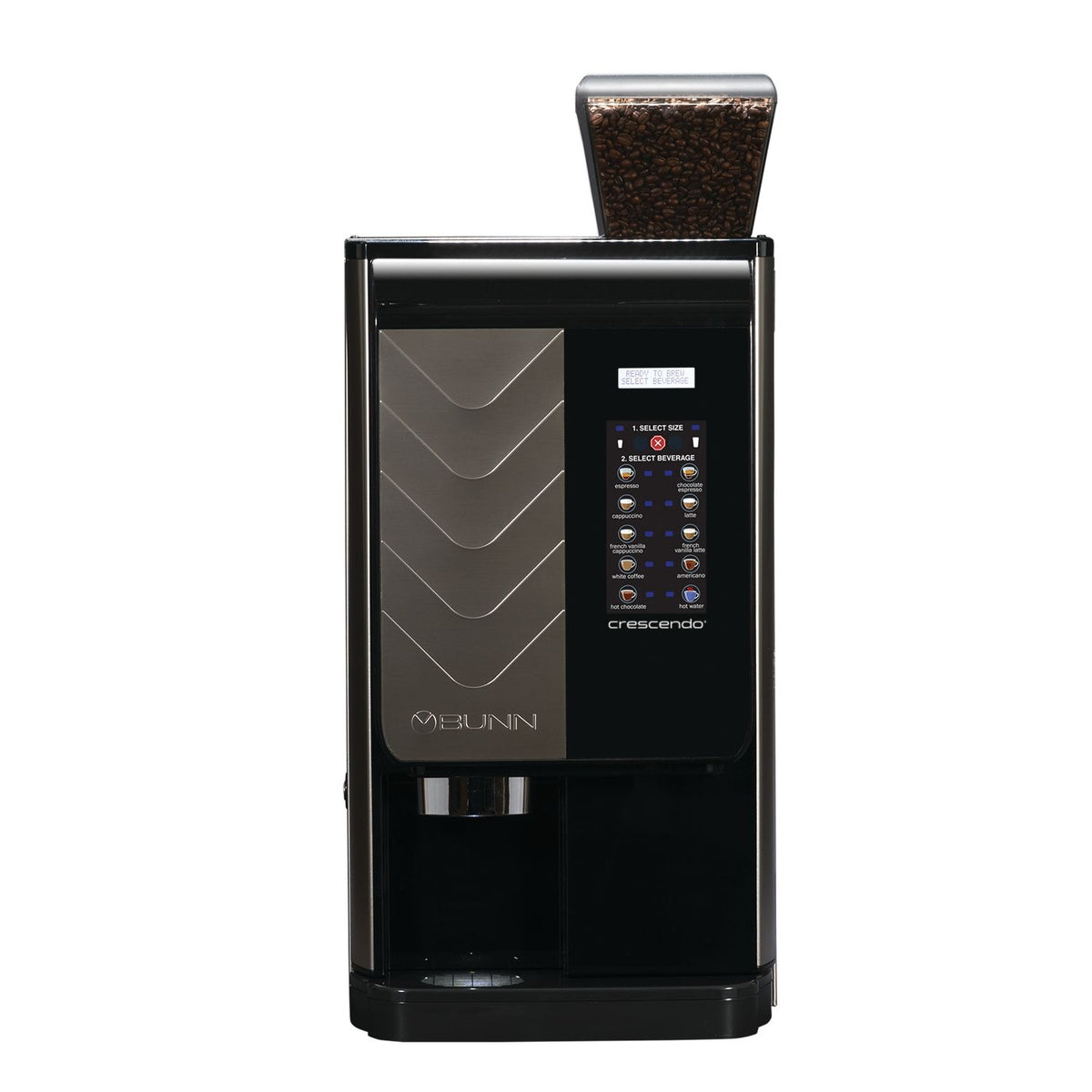 Bunn 44300.0201 Espresso Machine, 2.2 lb. Per Hopper, 120V - photo 2