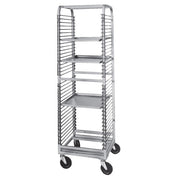 Channel Manufacturing Inc. Aluminum Sheet Pan Rack, 20 1/2" Wide, Silver - 68 1/2"