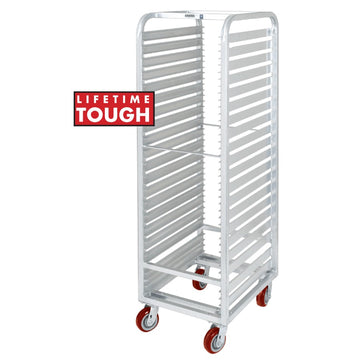 Channel Manufacturing Inc. Aluminum Sheet Pan Rack, 22" Wide, Silver - 70"