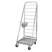 Channel Manufacturing Inc. FBR Aluminum Fryer Basket Rack, 26" Long - 18 Baskets