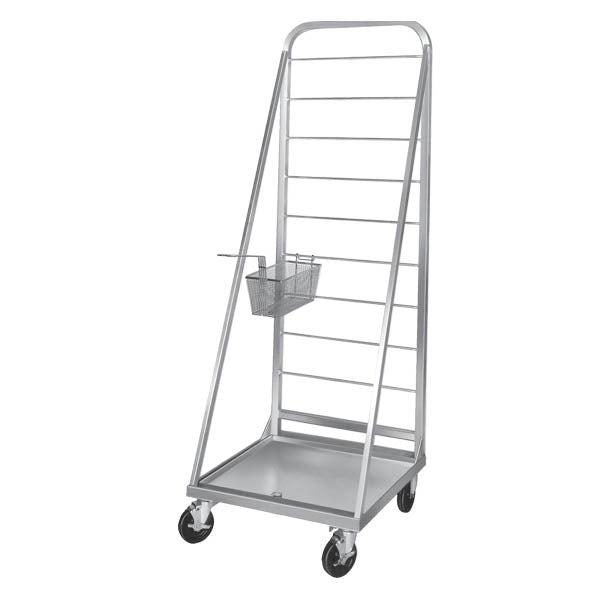 Channel Manufacturing Inc. FBR Aluminum Fryer Basket Rack, 26" Long - 18 Baskets