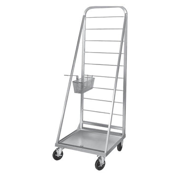 Channel Manufacturing Inc. FBR Aluminum Fryer Basket Rack, 26" Long - 18 Baskets