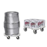 Channel Manufacturing Inc. KDA17 Aluminum Keg Dolly, 17 1/4" x 17 1/4", Silver