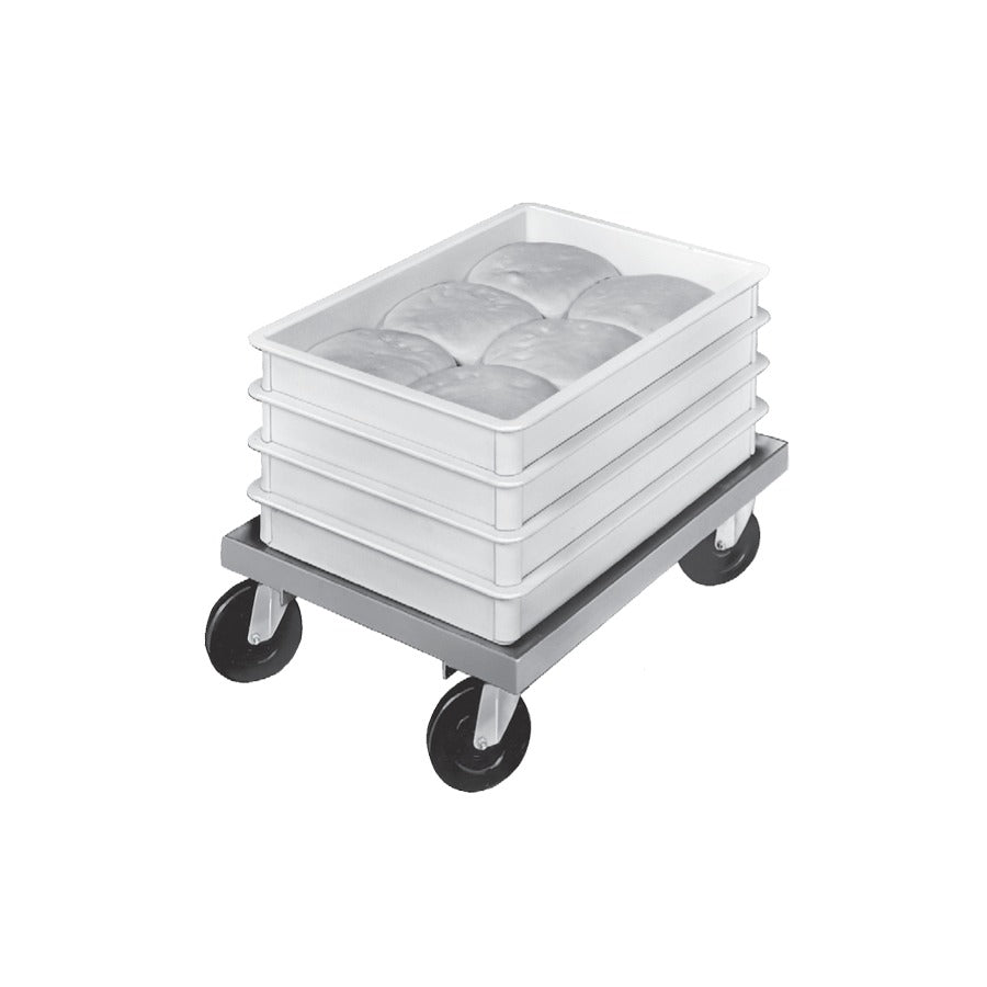 Channel Manufacturing Inc. PBD Aluminum Dough Box Dolly, 17 3/4" x 25 1/4", Gray - Default Title