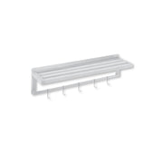 Channel Manufacturing Inc. TWS1248/PH Aluminum Wall Shelf, 48" Long, Silver - Default Title