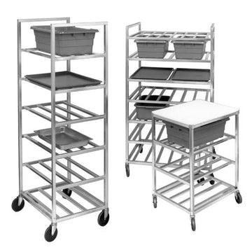 Channel Manufacturing Inc. Aluminum Lug Rack, Silver - 21" x 70 1/4"