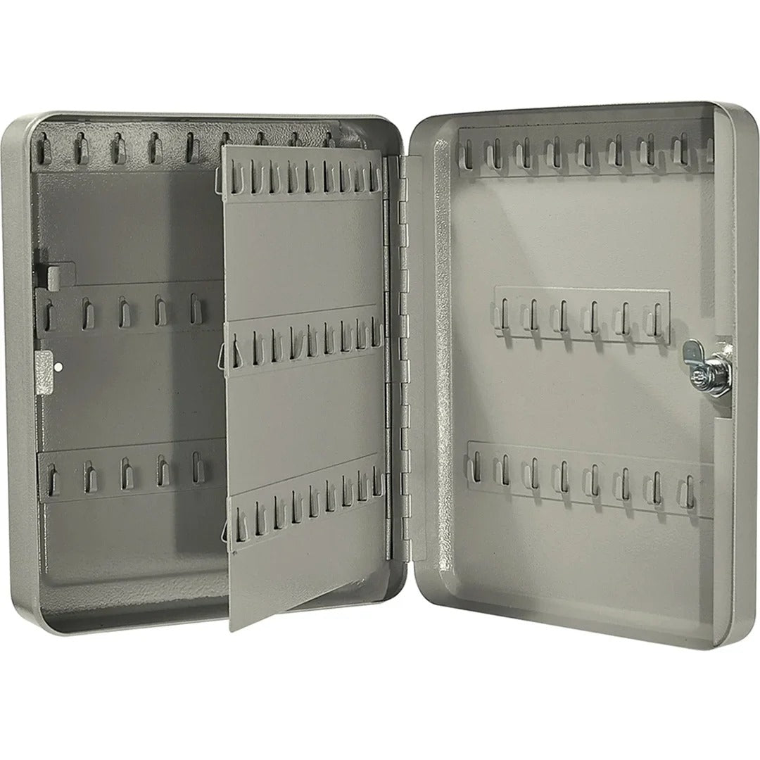 Barska AX11694 Steel Key Cabinet, 0.1979 cu. ft. 105 Keys, Gray - photo 3