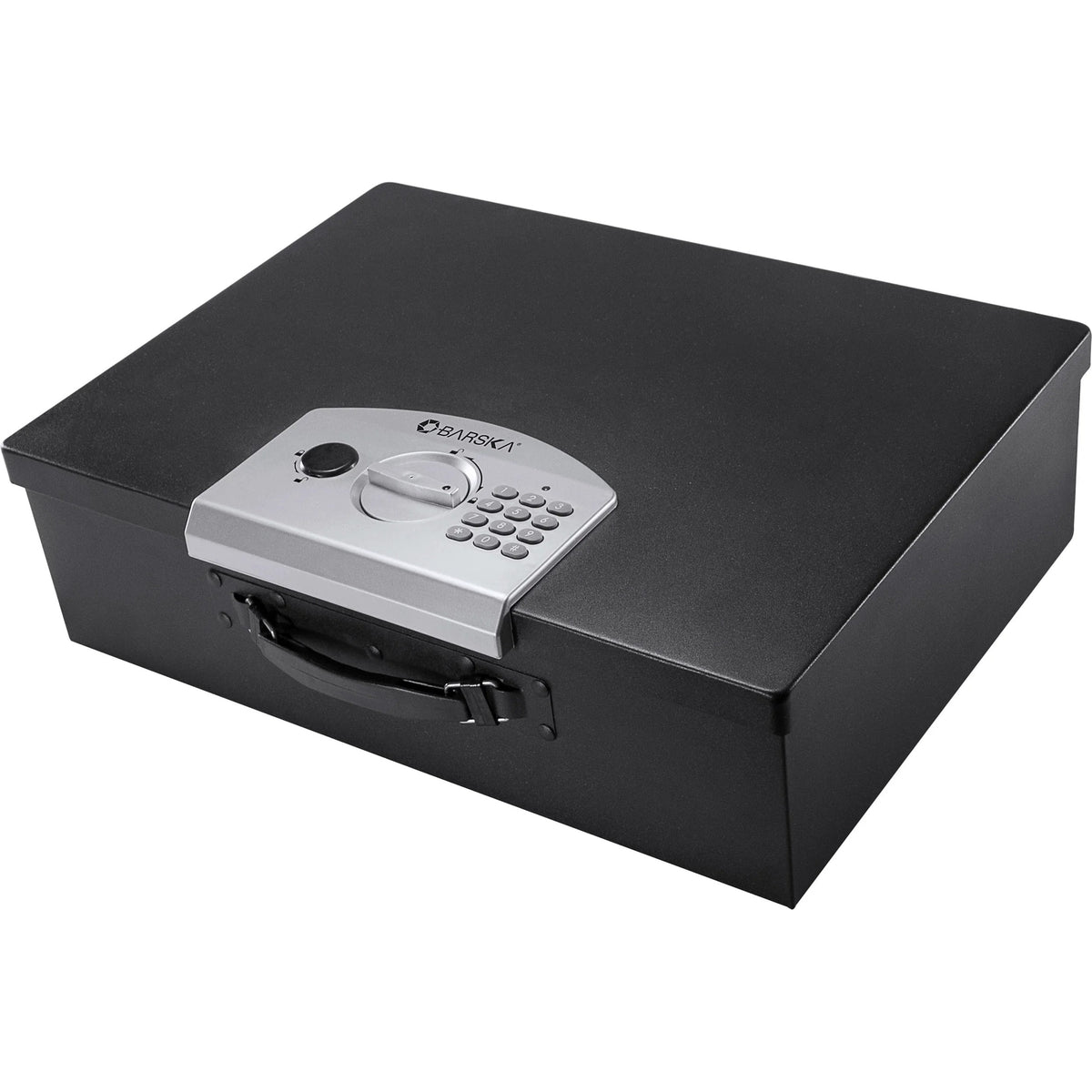 Barska AX11910 Steel Box, 0.49 cu. ft., Black - Default Title