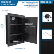 Barska Steel Safe, 0.52 cu. ft., Black - photo 4