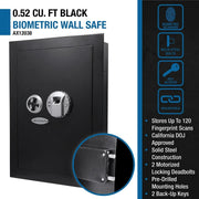 Barska Steel Safe, 0.52 cu. ft., Black - photo 5