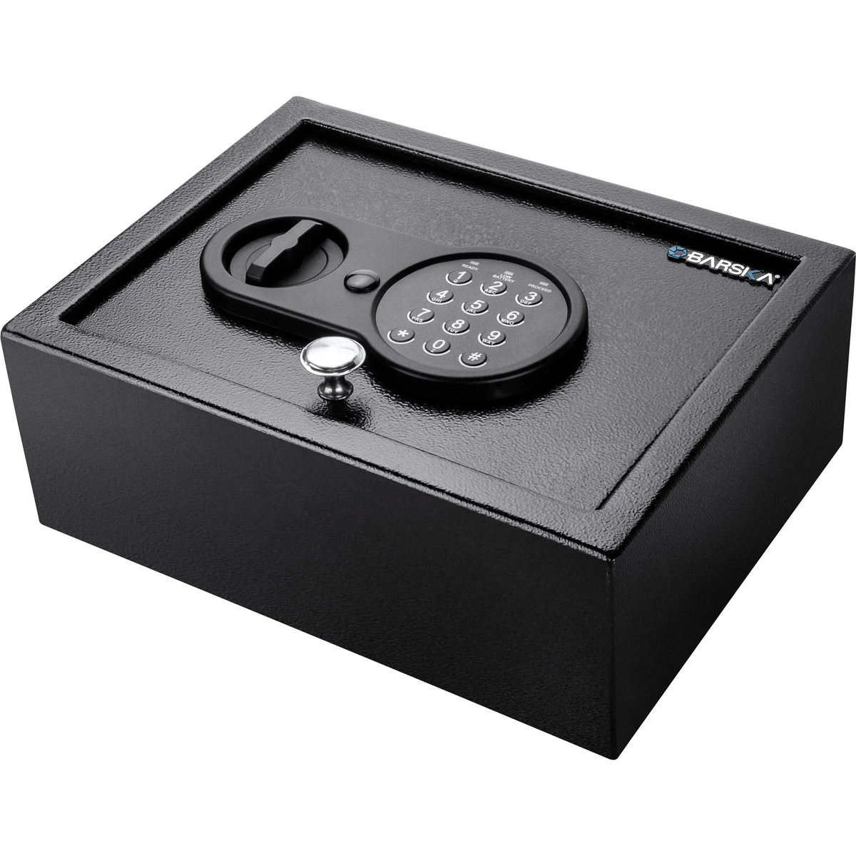 Barska AX12622 Steel Safe, 0.21 cu. ft., Black - Default Title