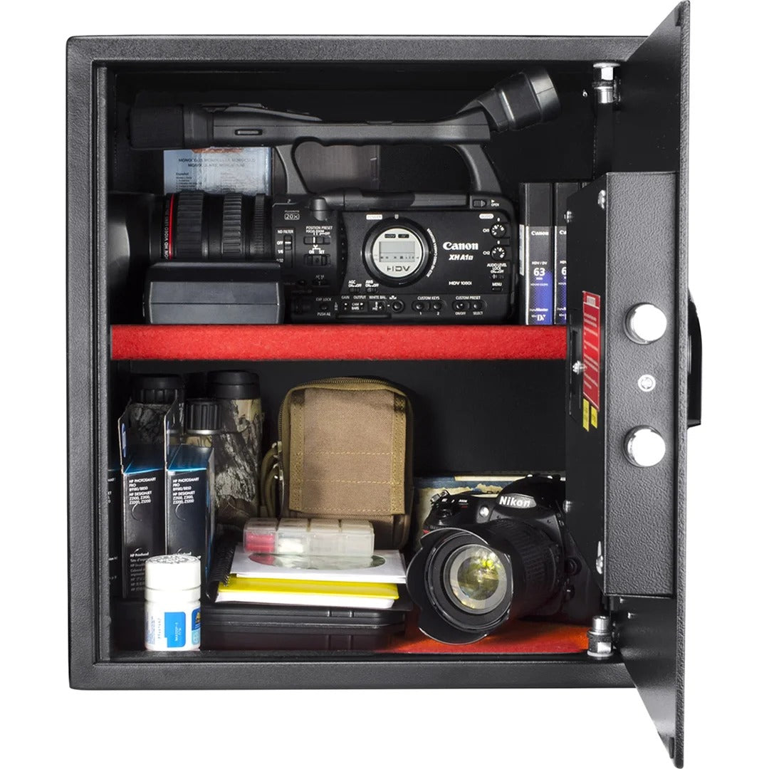 Barska Steel Safe, 16" Wide, Black - photo 2