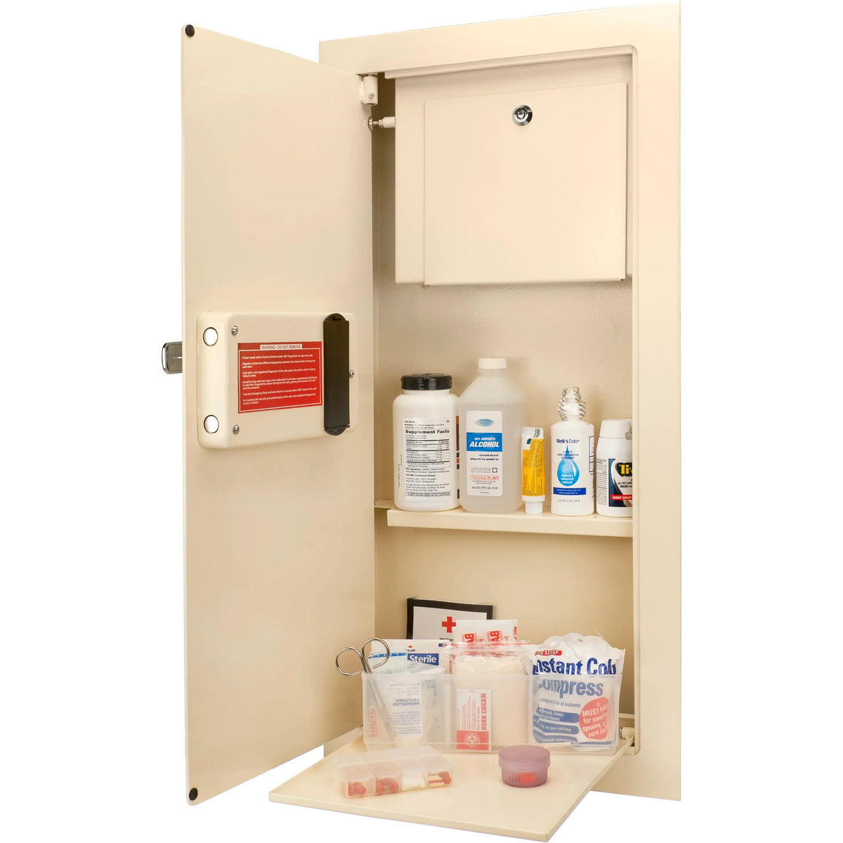 Barska AX12880 Steel Cabinet, 0.82 cu. ft., Beige - photo 5