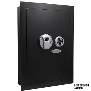 Barska Steel Safe, 0.52 cu. ft., Black - Left-Opening
