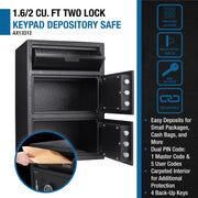 Barska AX13312 Steel Safe, 20" Wide, Black - photo 6