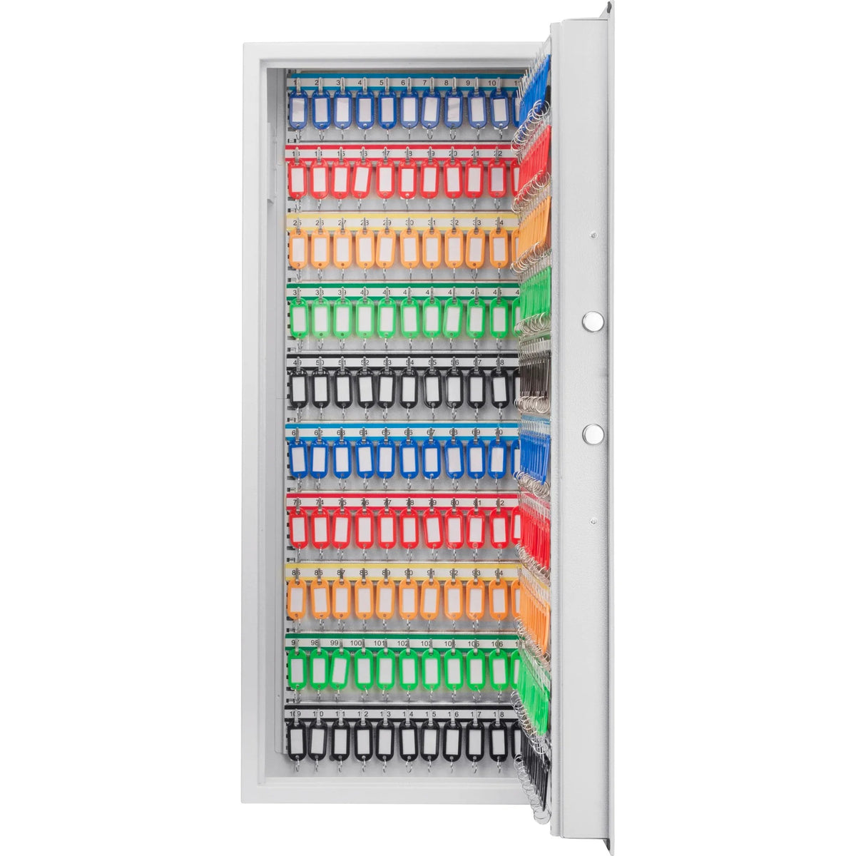 Barska AX13368 Steel Safe, 1.0923 cu. ft. 240 Keys, White - photo 2