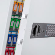 Barska AX13368 Steel Safe, 1.0923 cu. ft. 240 Keys, White - photo 3