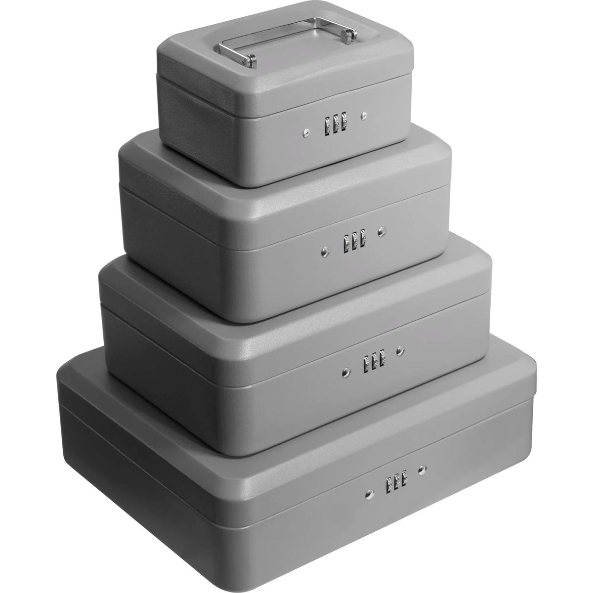 Barska Steel Cash Box, Gray - photo 7
