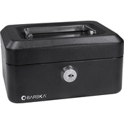 Barska Steel Cash Box, Black - photo 2