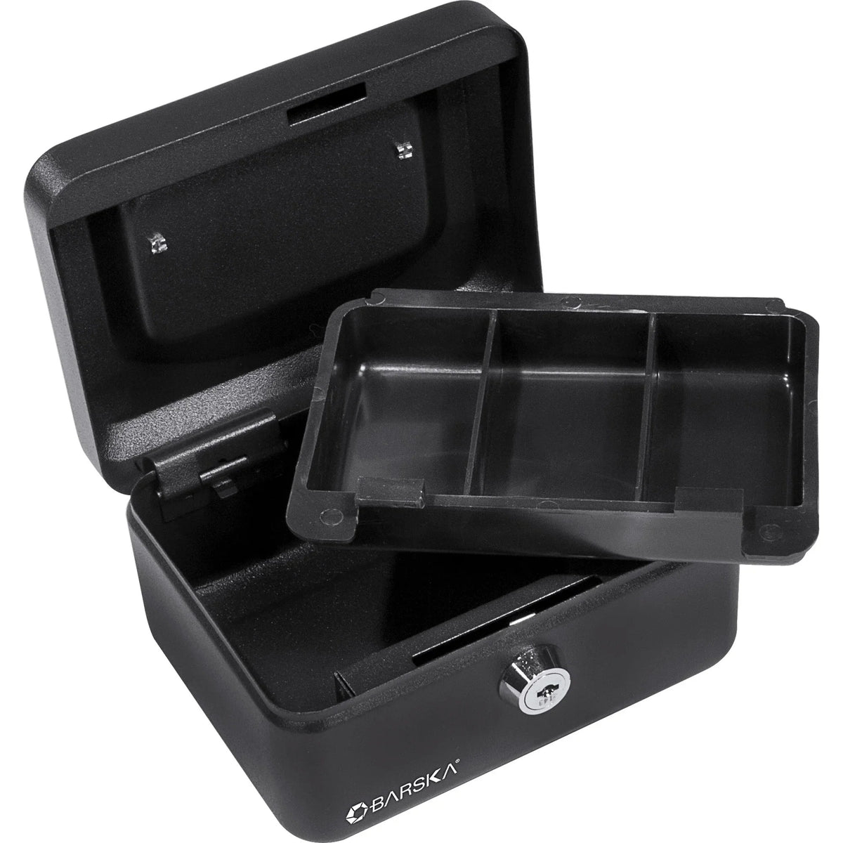 Barska Steel Cash Box, Black - photo 5