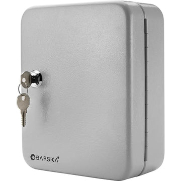 Barska Steel Key Cabinet, Gray - 20 Keys