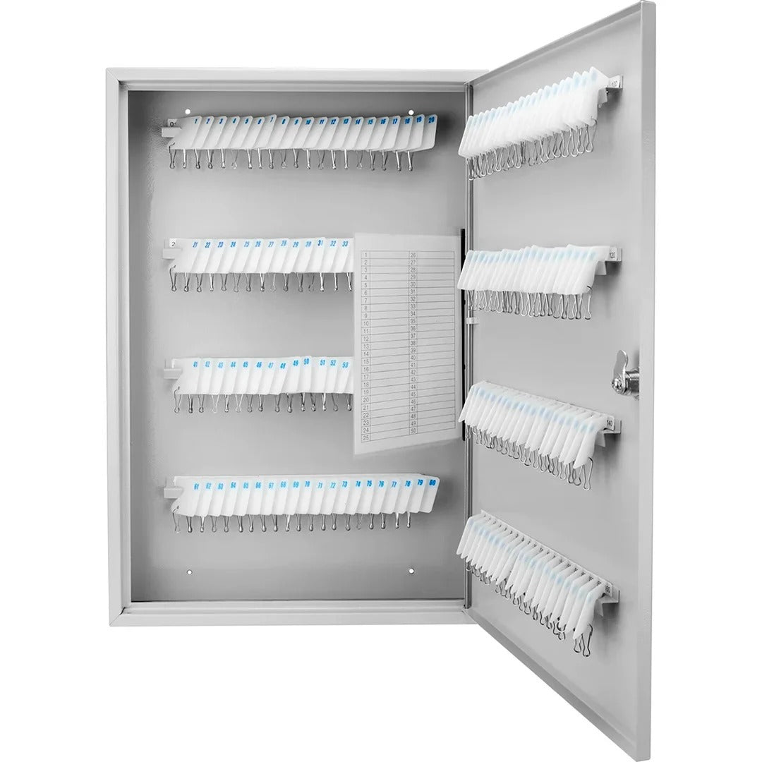 Barska Steel Key Cabinet, Gray - 160 Keys