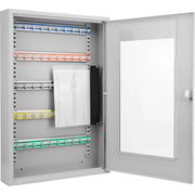 Barska CB12950 Steel Key Cabinet, 50 Keys, Gray - photo 4