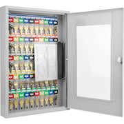 Barska CB12950 Steel Key Cabinet, 50 Keys, Gray - Default Title